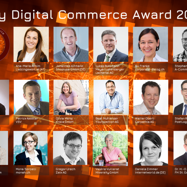 Unabhängige und neutrale Jury des Digital Commece Awards 2018