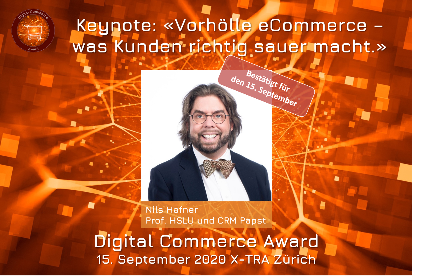Award-Verleihung Keynote: «Vorhölle eCommerce - was Kunden richtig sauer macht.»